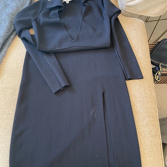 Chic Navy Women's Maxi Dress - Picture 1 of 5